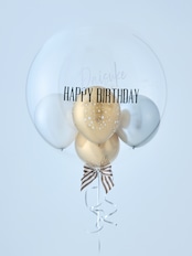 BUBBLE BALLOON sizeM ゴールド・シルバー