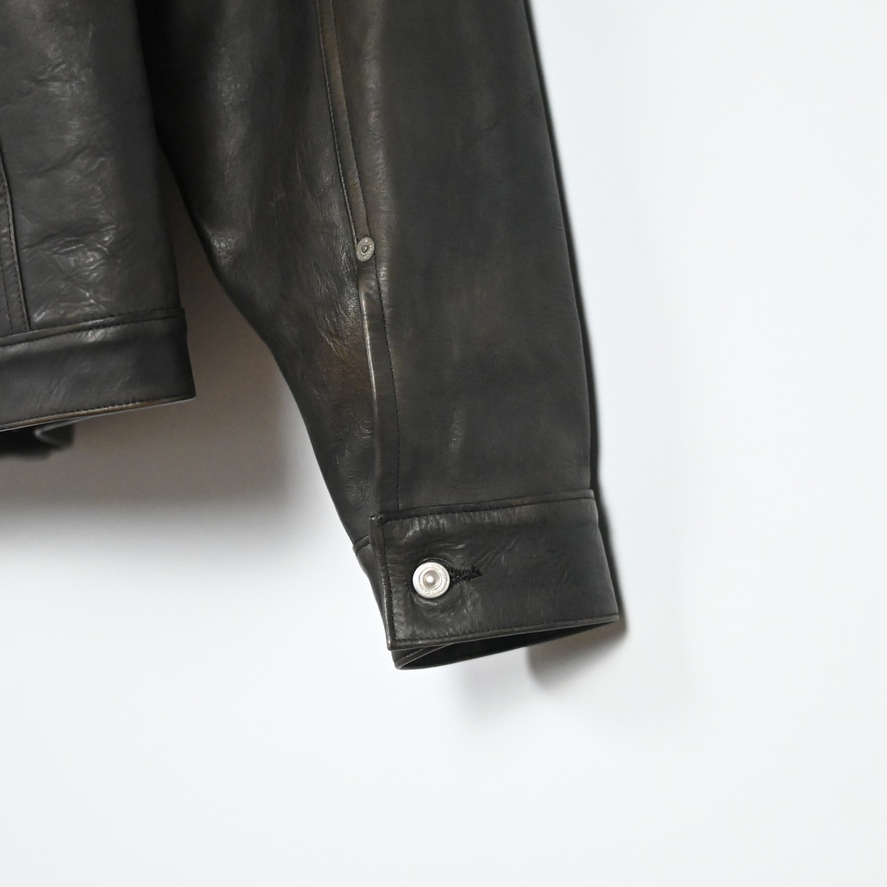 OLD JOE / PATINA HORSE-HIDE RIVETED JACKET