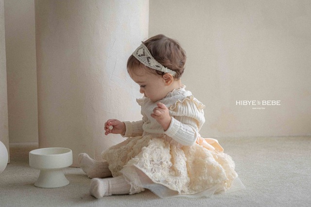 【即納】<Hibyebebe>  Lily rib T