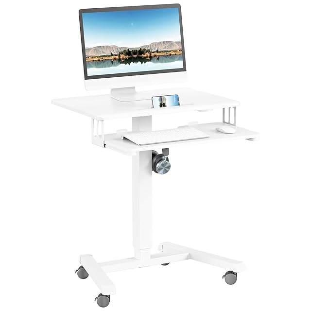 FEZIBO 電動昇降ローデスク ホワイト 高さ48-72cm fezibo 昇降