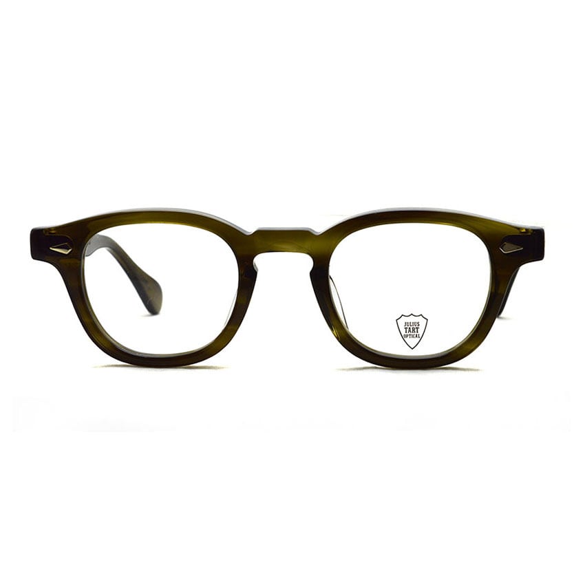 JULIUS TART OPTICAL / AR / ブリッジ:24mm / Olive Green Sasa