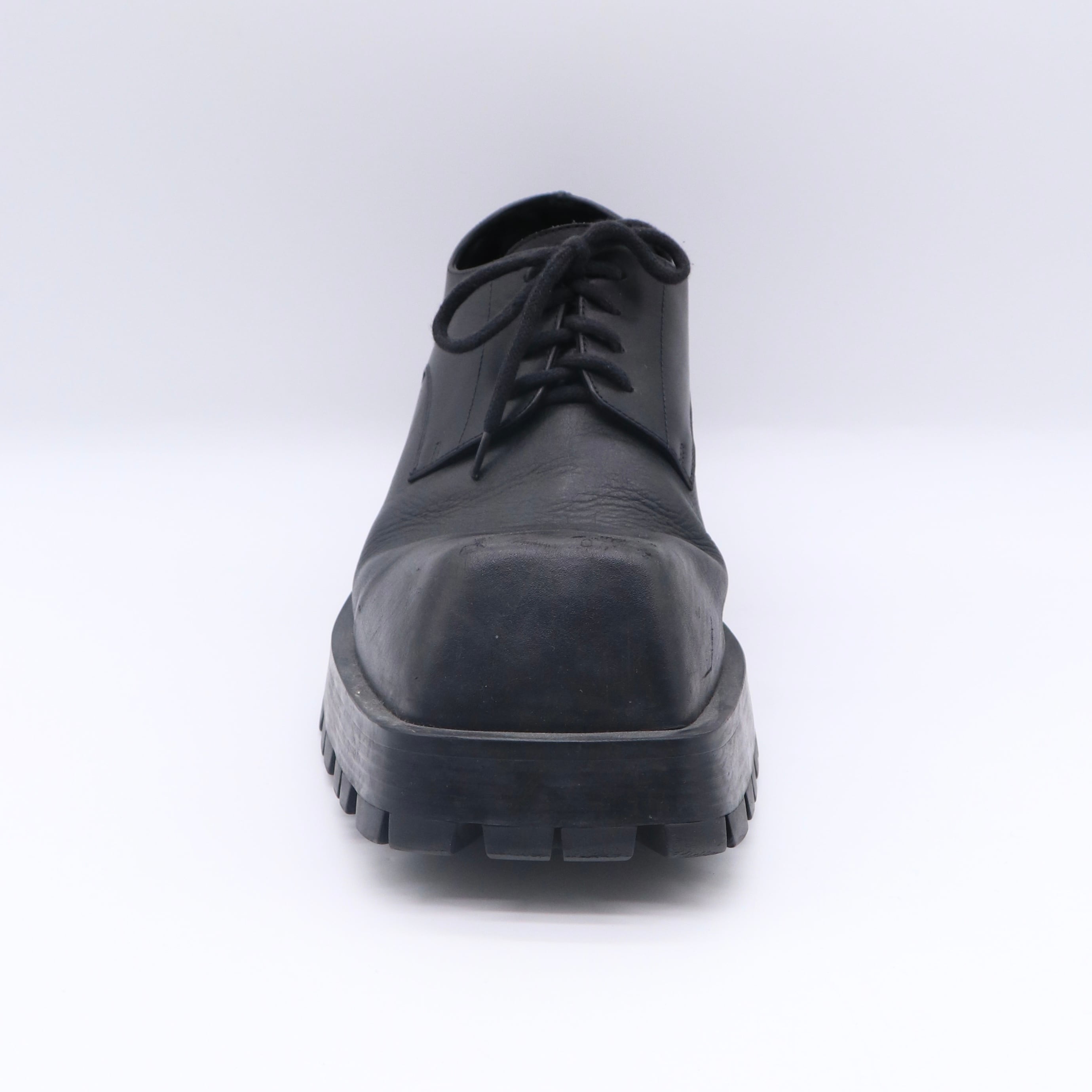 BALENCIAGA トルーパー ダービー シューズ ブラック バレンシアガ