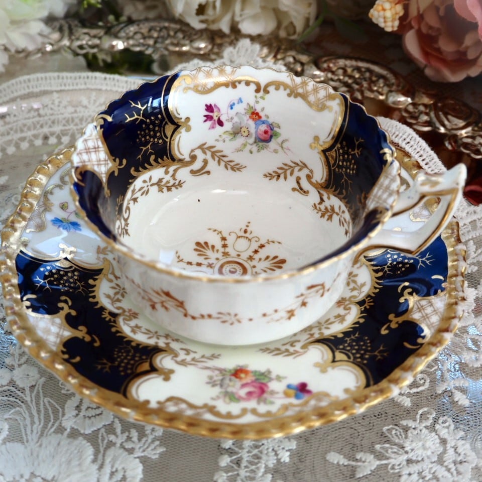 コールポート　アンティーク　ティーセット　5つ　カップアンドソーサー　セット コールポート アンティーク ティーセット 5つ カップアンドソーサー