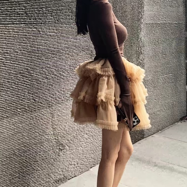 Cake tulle skirt　2603141