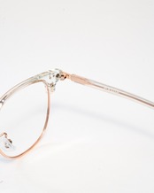 Desiree | clear×rose gold