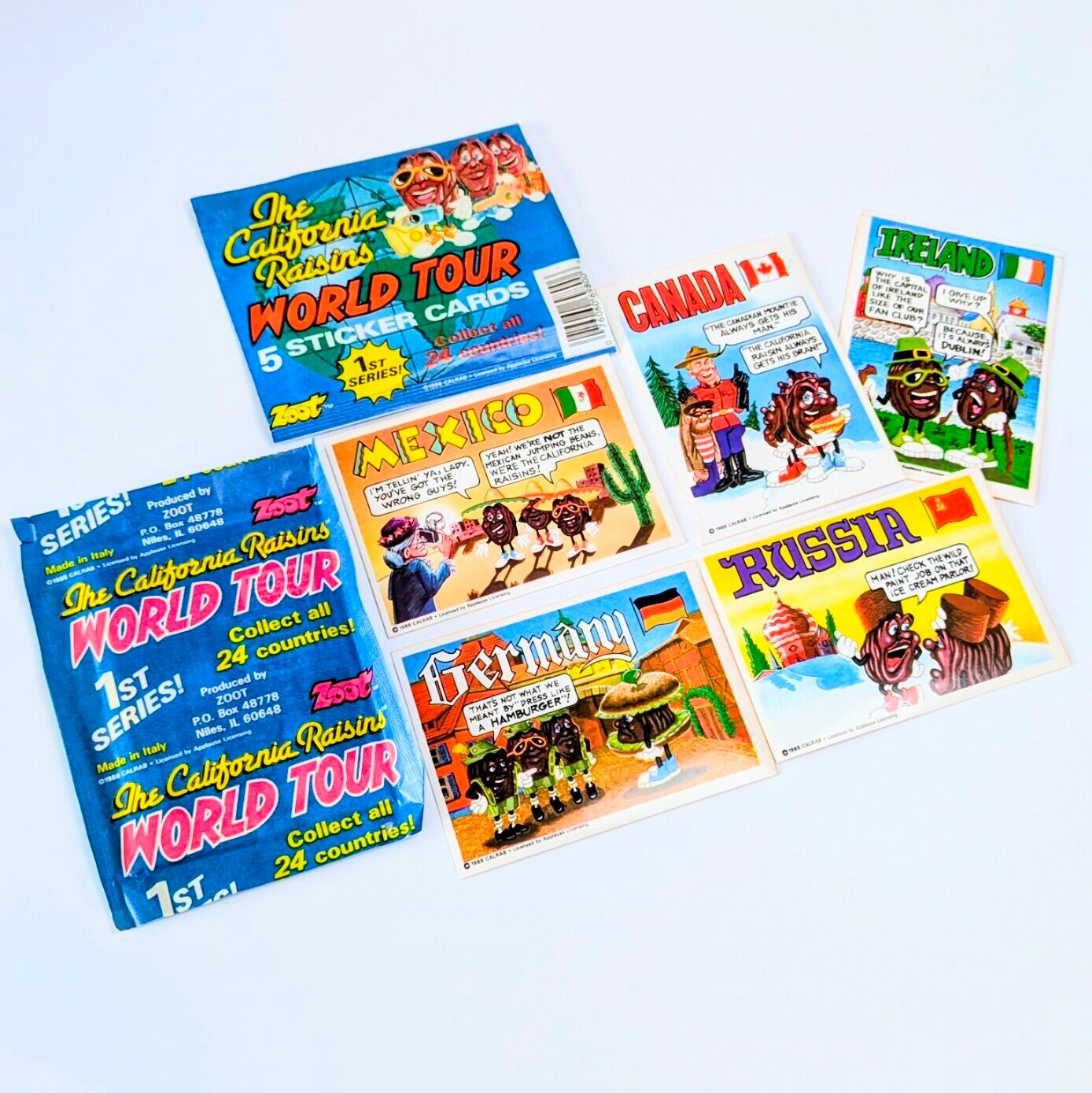 ☆送料無料！☆VINTAGE1988【 The California Raisins