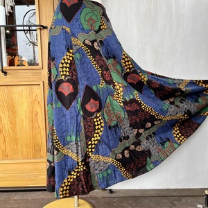 コットン8枚はぎスカート