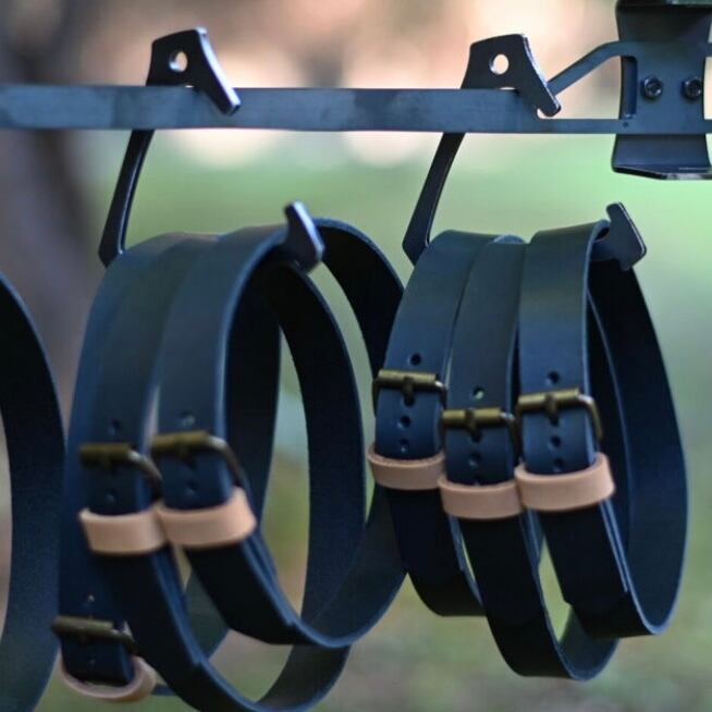 moose room works 専用飯盒2型用 レザーベルトタイプ2 BLK ver