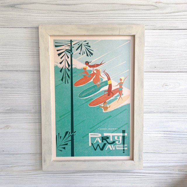 ハワイ アート トラベルプリント / NICK KUCHAR