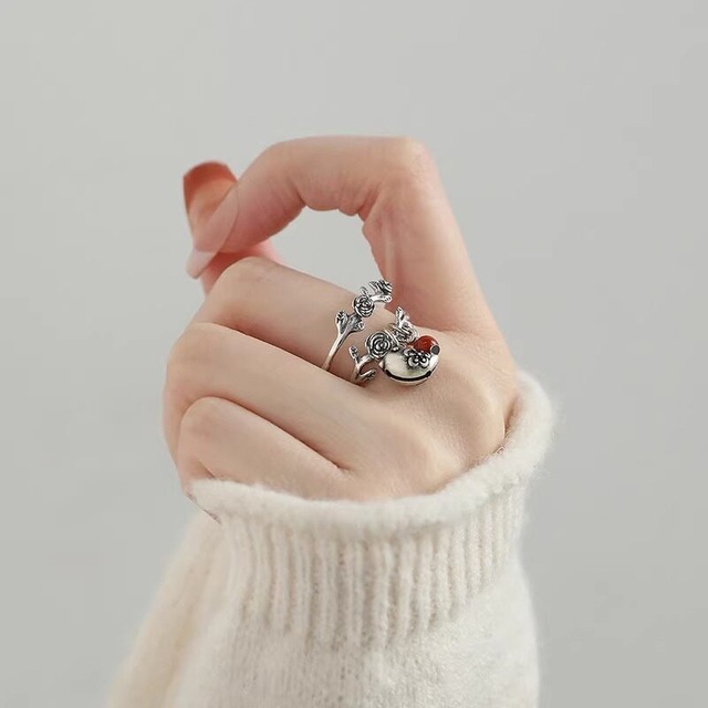 ♥民族の風、指で奏でる！【ZTMYシリーズ】★チャイナ風指輪★ 飾り物 エスニック風 アクセサリー レディース