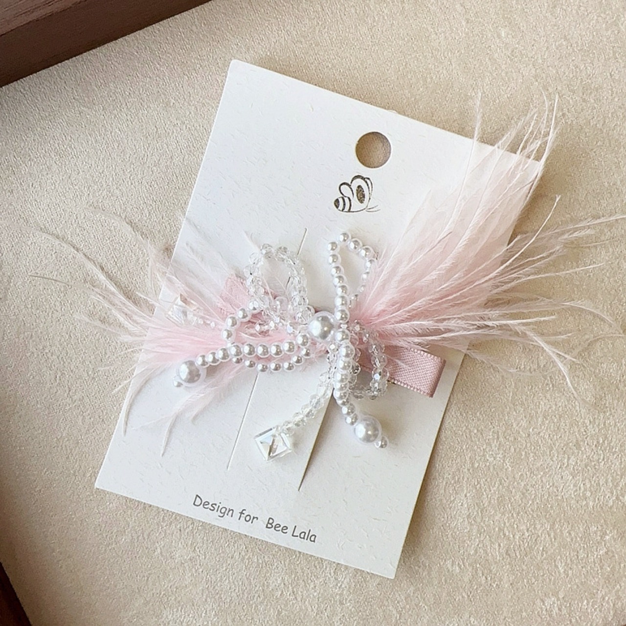 GOODSパールタッセルとダイヤモンド誕生日帽子