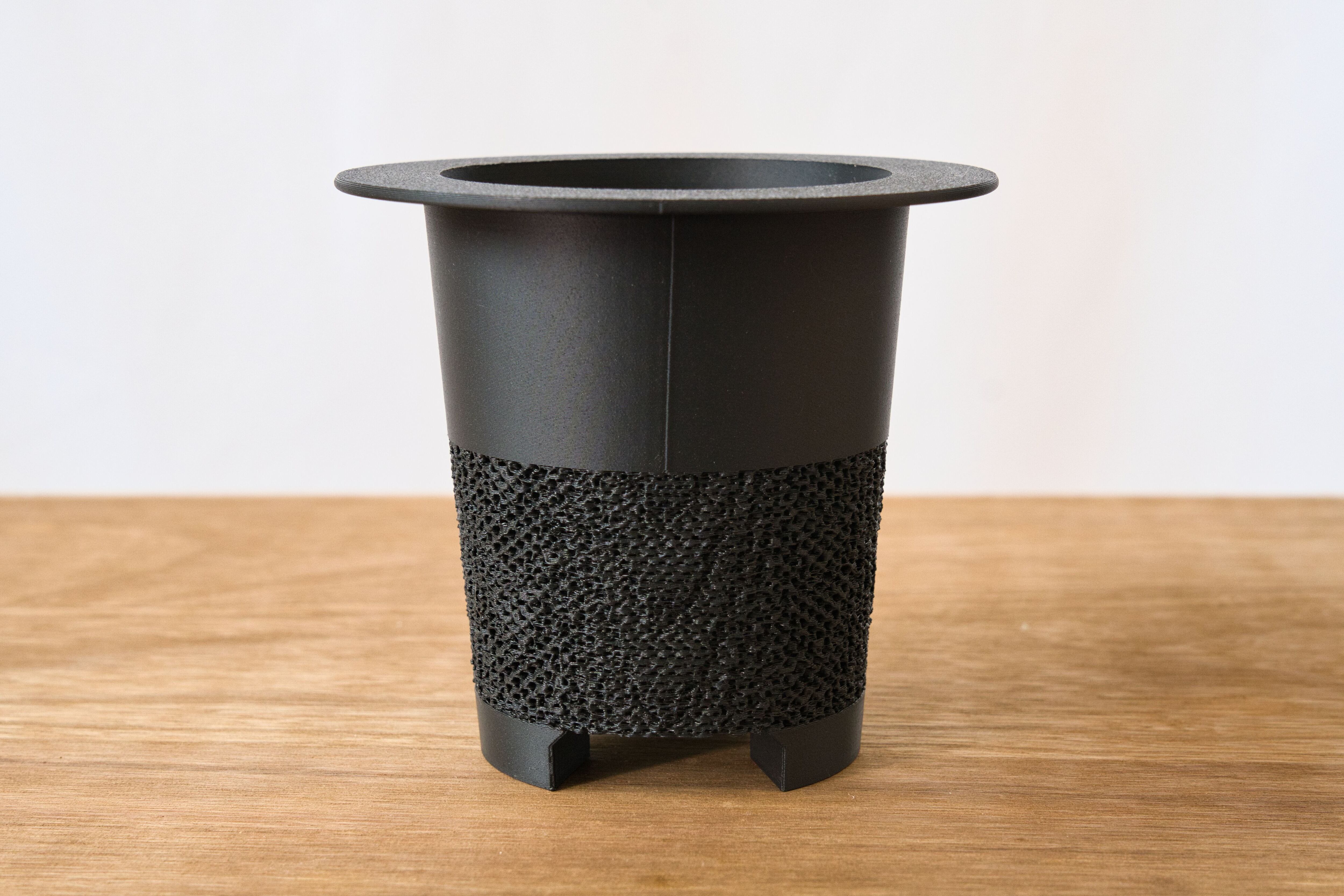 おもと鉢(2号サイズ)｜ブラック | みどりのグリーンSHOP