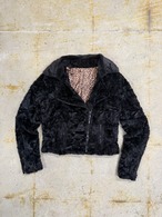 fur short length jacket