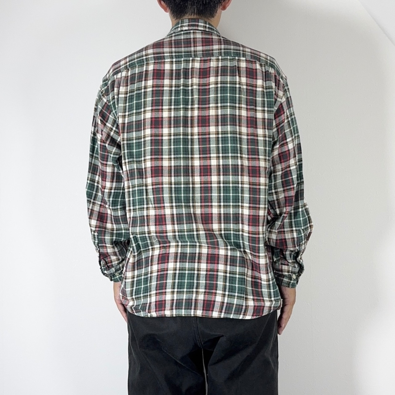 OLD GAP 90s flannel shirt L 古着 - 16
