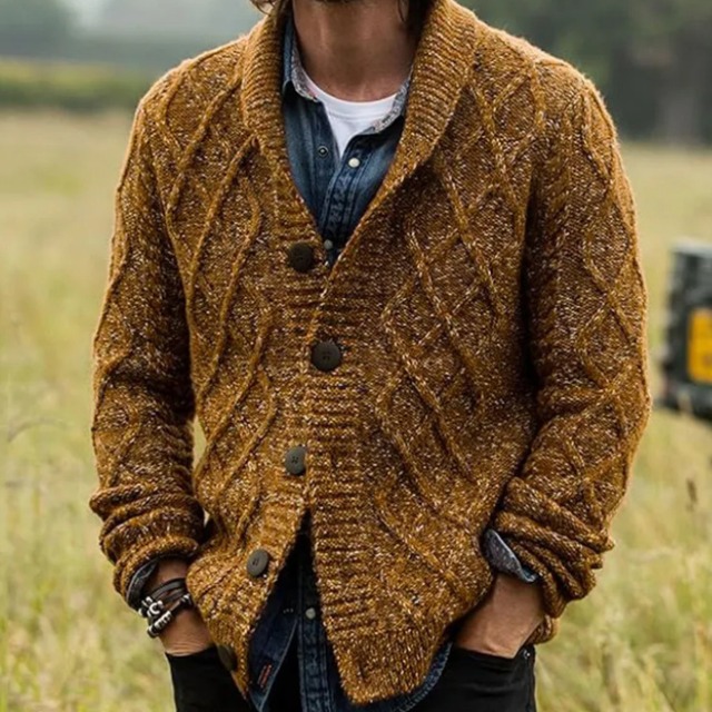 ショールカラーカーディガン 　G00099