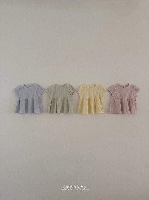 〘予約〙Aladin kids / Aladdin Rib Blouse