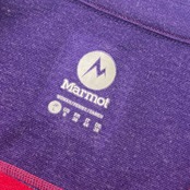 Marmot マーモット ハーフジップ 長袖シャツ カットソー L/ピンク×パープル レディース アウトドア