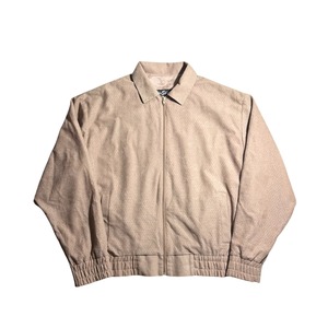 Made in USA punching fabric drizzler jacket