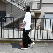 Leh / Zip Wide Track Pants style2
