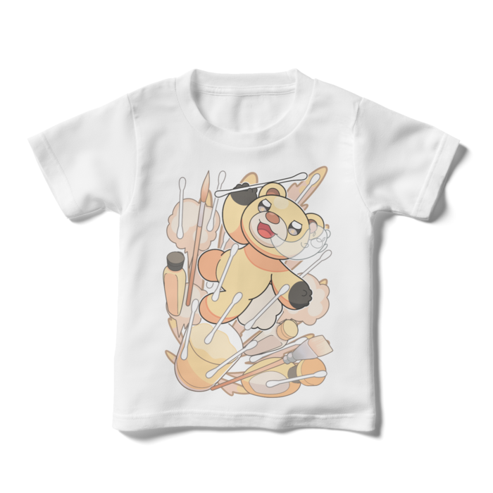 キッズTシャツ】くまっとんのTシャツ(サイズ100~130cm)/くまった