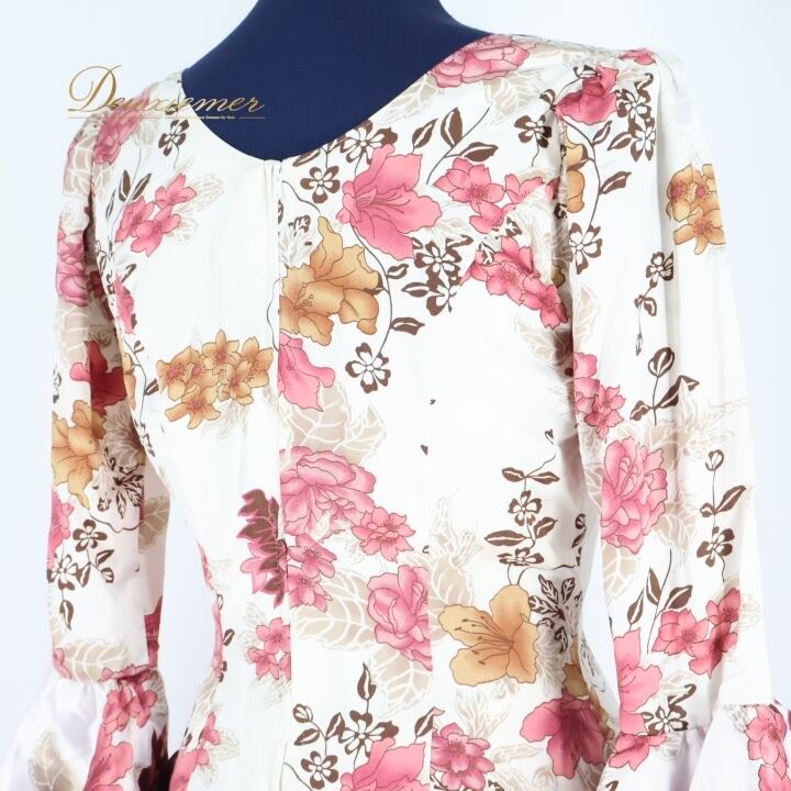 フラメンコ 衣装 ツーピース セットアップ ファルダ トップス