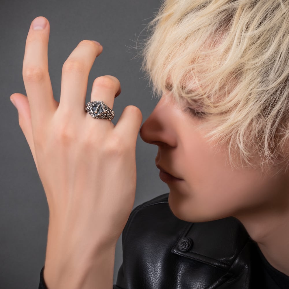 ナンバーワンリング AKR0073 Number one ring シルバーアクセサリー