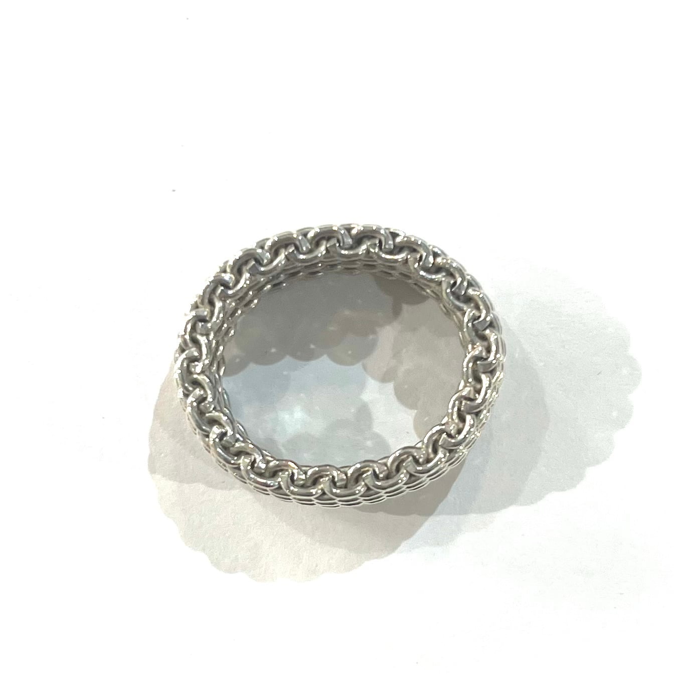 希少【TIFFANY&CO】2454 【16号】ティファニーサマセットメッシュ 希少【TIFFANY&CO】2454 【16号】ティファニーサマセットメッシュ