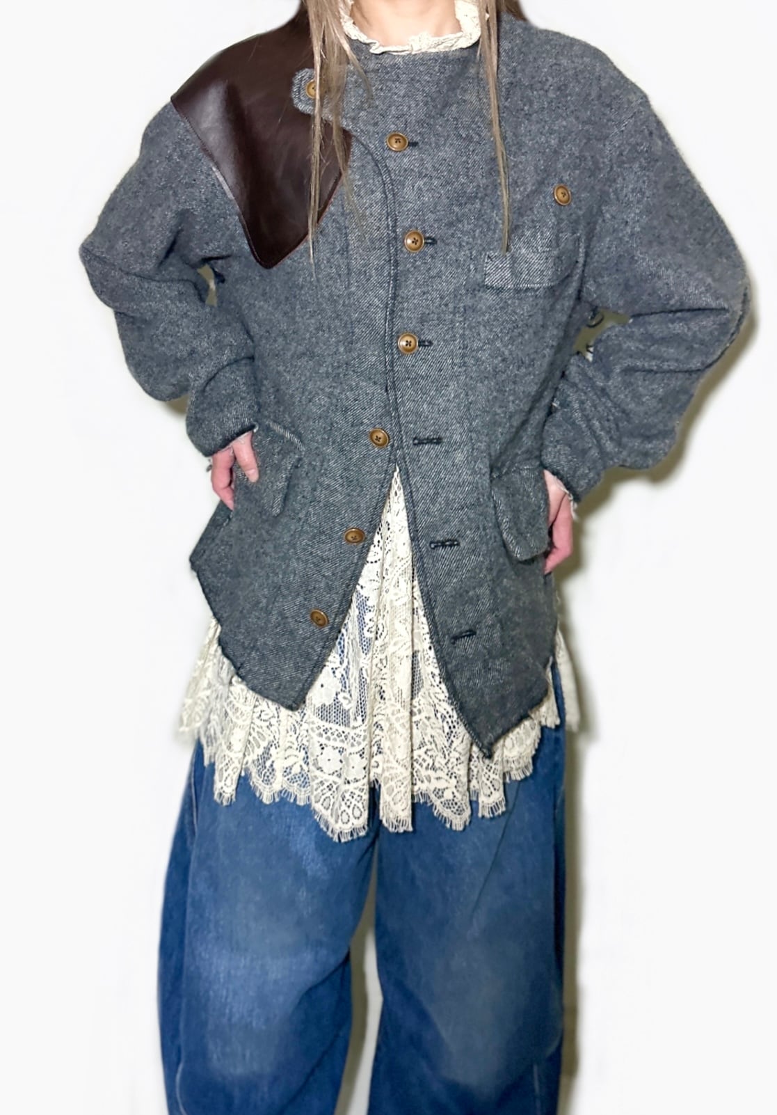 KHOKI  [ASYMMETRIC JACKET]