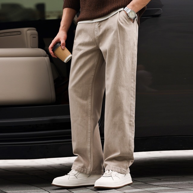 カジュアルストレートパンツ 220214