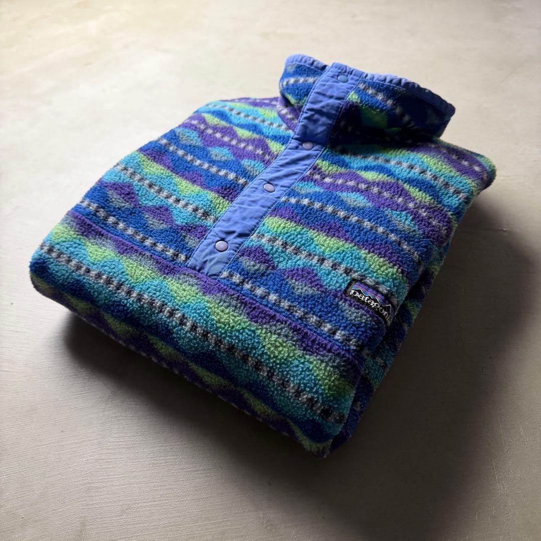 1991 Patagonia SYNCHILLA Snap-T “ダイヤ柄”
