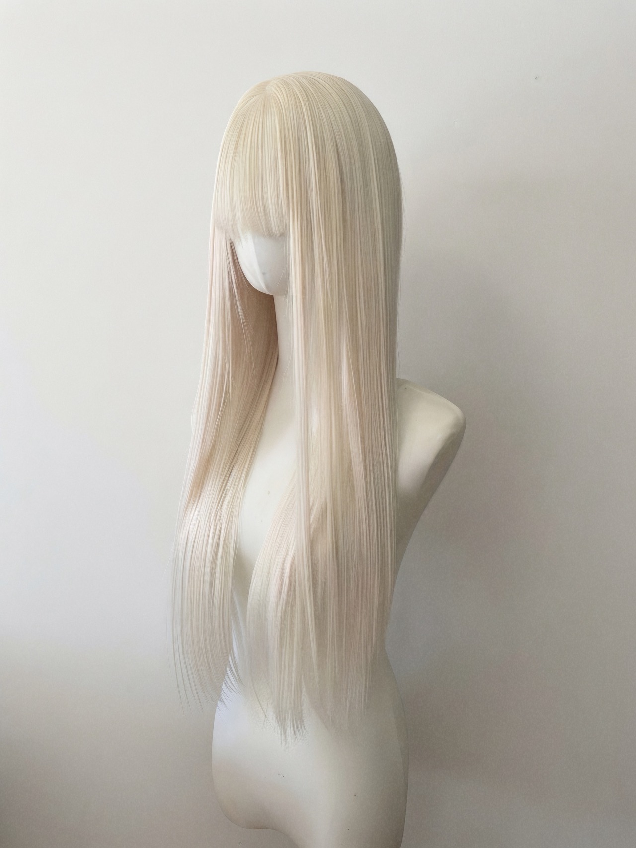 Premium - Milky Halo / 前髪カット済み＋大型フロントレース【商品番号 2037】