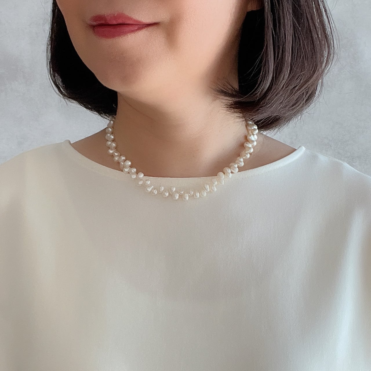 淡水パール クレオパトラネックレス | アクセサリー プリュネル本店