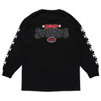 SPINNING L/S TEE/BLACK