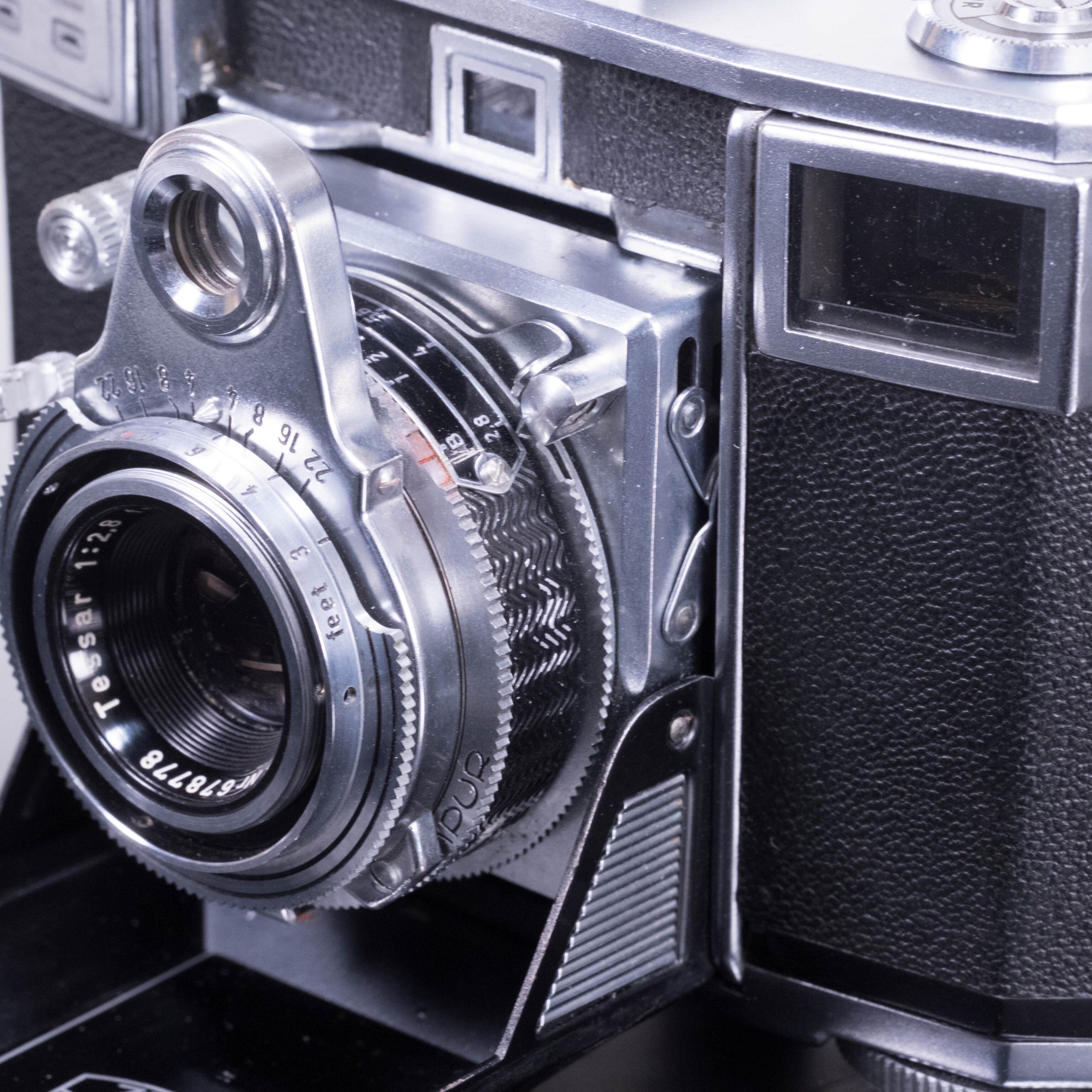 ZEISS IKON CONTESSA 35 Tessar 1:2.8 F=45mm T【ランクB：ツアイス】V11626 | まるやまカメラ  powered by BASE