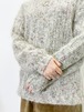 Vintage Multicolor Nep Mohair Knit Sweater