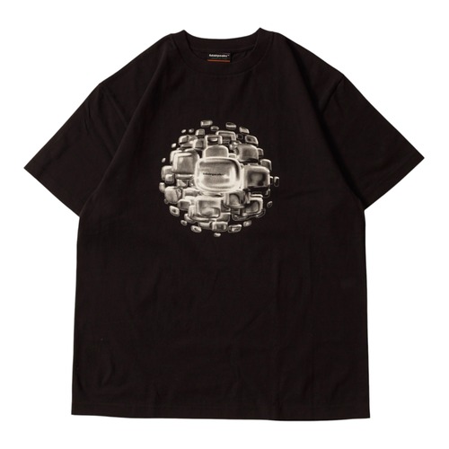 LIDAIRPEAKS / OBJECTIVE T-SHIRT BLACK