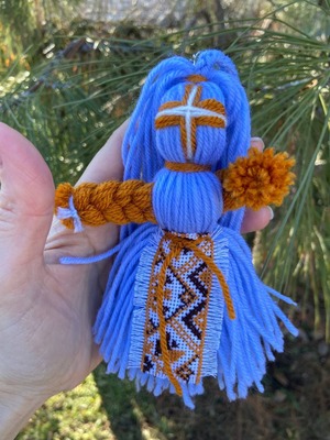 UA.Designer手作りモタンカ（ウクライナの御守り）