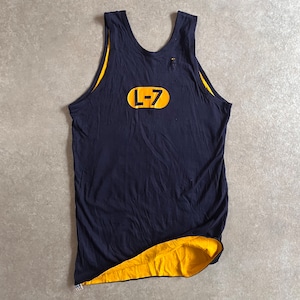 1970s Champion Double Face Tank Top L Made in USA
