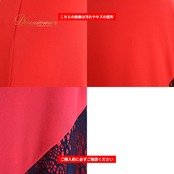社交ダンス 衣装 Chacott チャコット スカート レッスンウェア レッド系 赤 黒 レース 伸縮 ストレッチ 日本製 練習 レッスン シンプル 鮮やか かわいい 上品 ダンス衣装 イベント ステージ パーティー アシンメトリー おしゃれ ブラック系