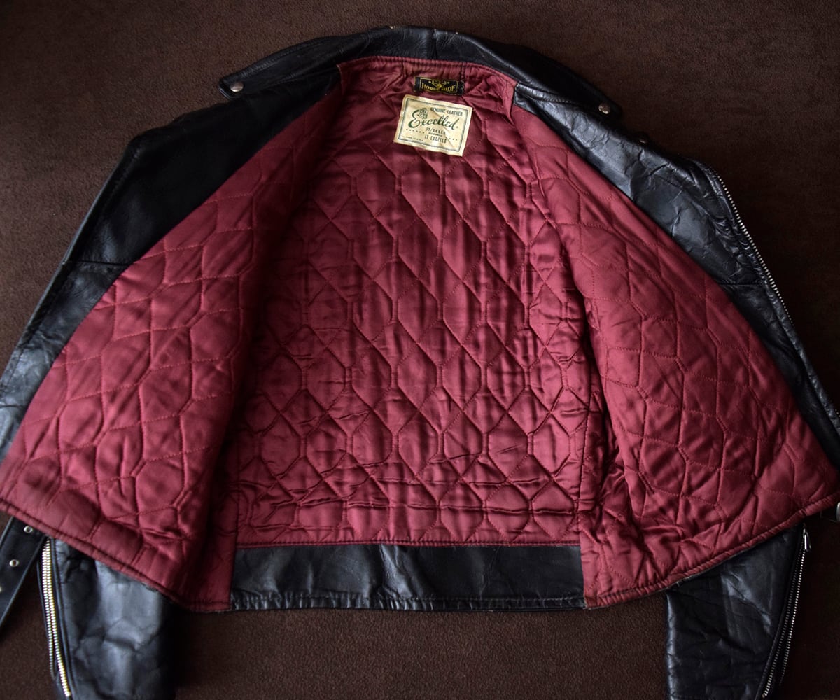 50s EXCELLED HORSEHIDE RIDERS 42 ライダース 50s EXCELLED HORSEHIDE RIDERS 42 | SECOND TIME GLORY