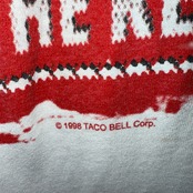 【TACOBELL】タコベル　VIVA THE REVOLUTION 1998コピーライト Vintage Tシャツ