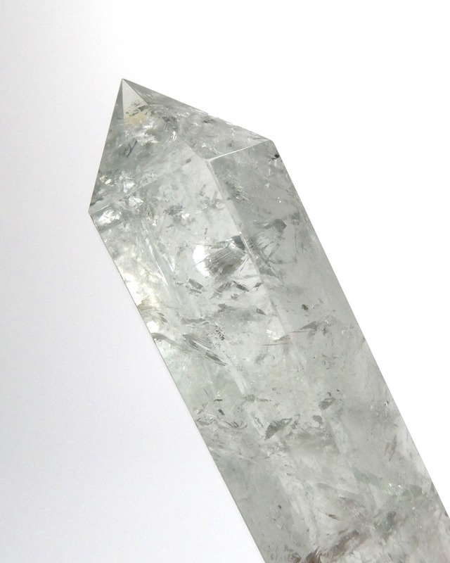 Green Amethyst グリーンアメジスト (プラシオライト) ⭓ タワー ⭔ POLISHED