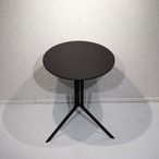 カッシーナ取扱 KRISTALIA クリスタリア POULE ポール カウンターテーブル カフェテーブル ハイテーブル 円形 テーブル ブラック モダン ホテルライク ミニマル