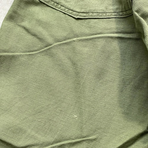 60s アメリカ軍 実物 OG-107 ベイカーパンツ 32/31 詳細写真15