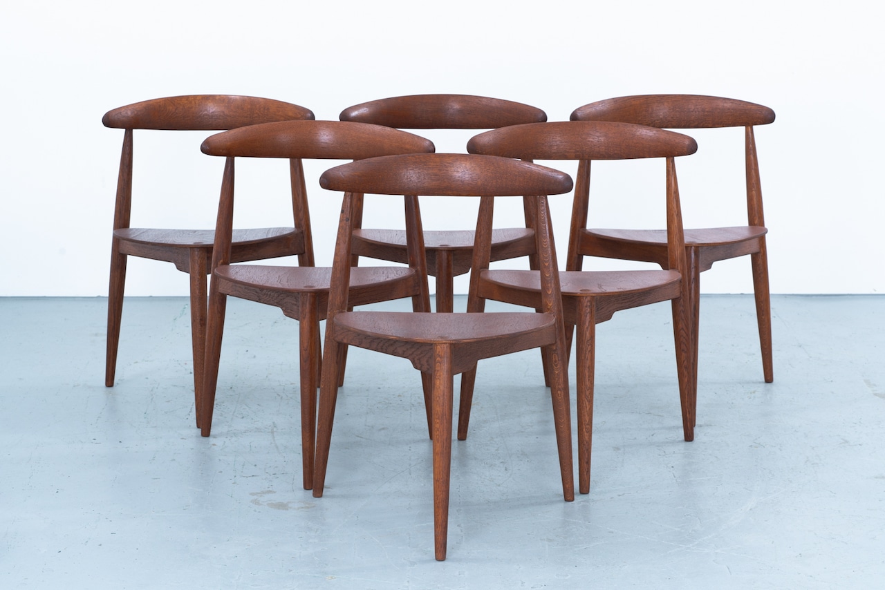 Hans J Wegner |  Heart Dining set