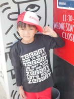 ZEBABY PHRASE BLACK T-SHIRT (税込み）