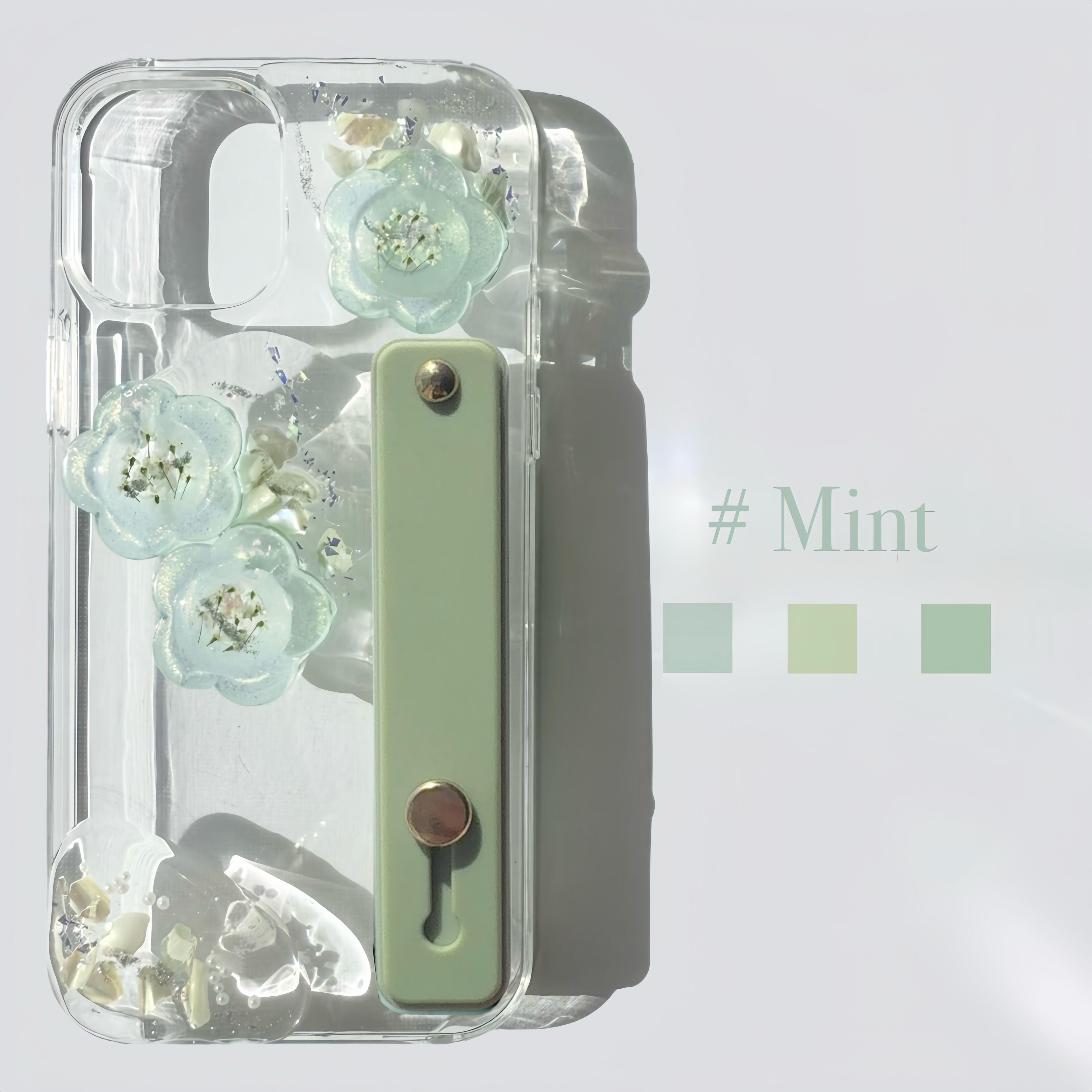 【 Mint 】全機種お作り可能  iPhoneケース  Xperia  iPhone13pro  iPhone17pro  iPhone15  ショルダーケース