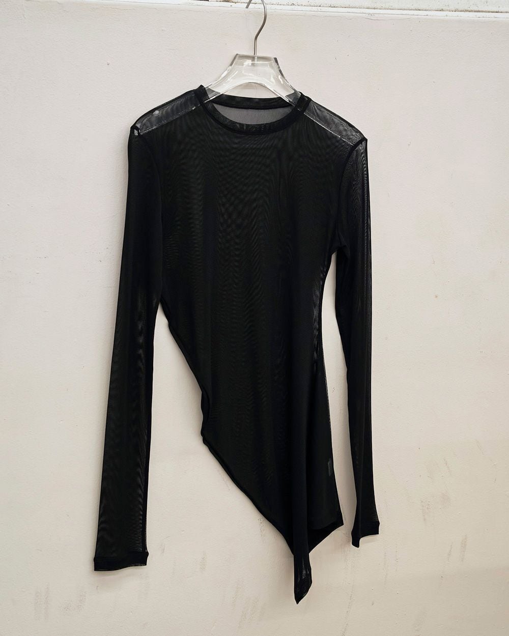 todayful Asymmetry Mesh Tops 12520611 | AMBIENT SHARE