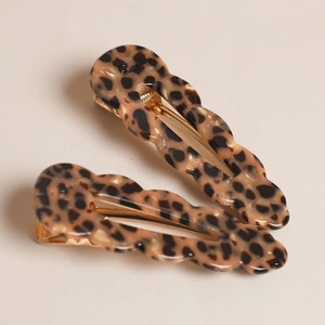 Peignée Paris / Barrettes Signature - Léopard