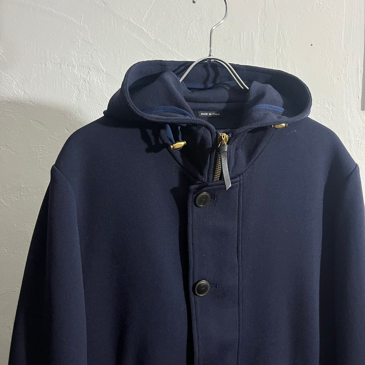 GIORGIO ARMANI Knit Hoodie Jacket ITALY製 | VOLAR